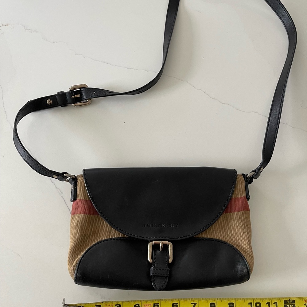 Burberry canvas check crossbody - Picture 5 of 7